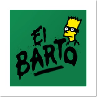El Barto Was Here Posters and Art